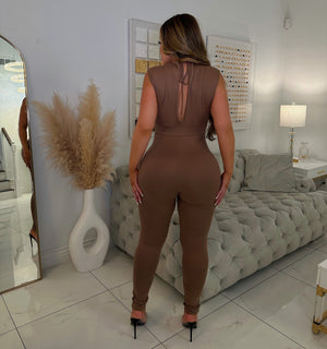 Jamila jumpsuit-Mocha