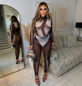 Penelope mesh legging set