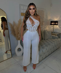 Mirka jumpsuit-Ivory