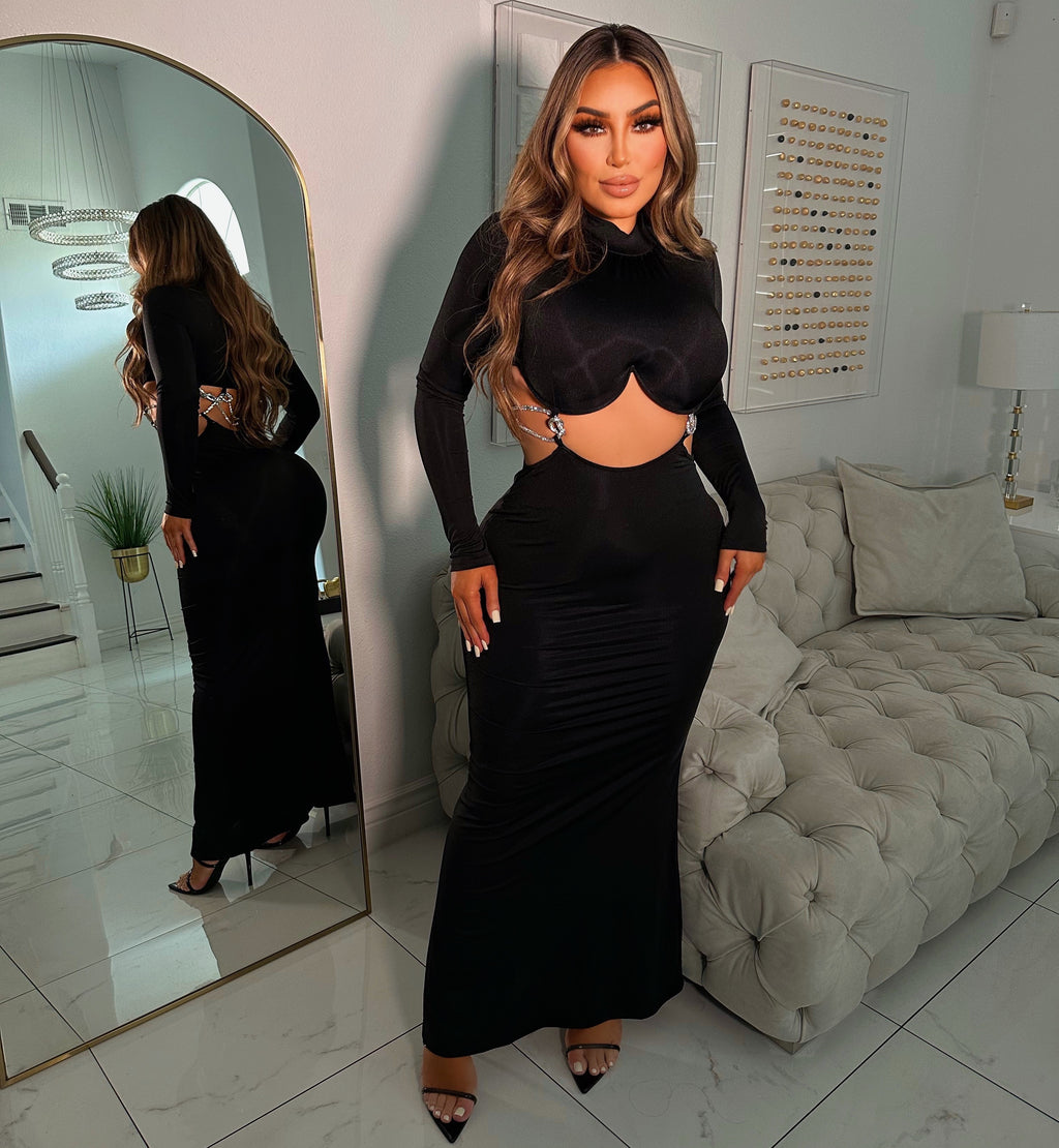 Midnight mermaid dress