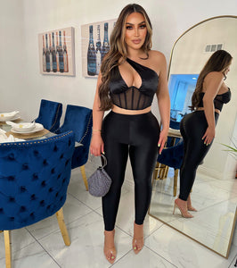 Like a glove leggings-Black