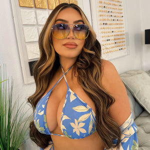 Petris sunglasses-Blue/Yellow
