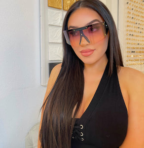 Donatell sunglasses-Black/Purple
