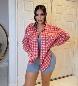 Layla pink/Red shacket