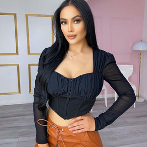 Patricia mesh top